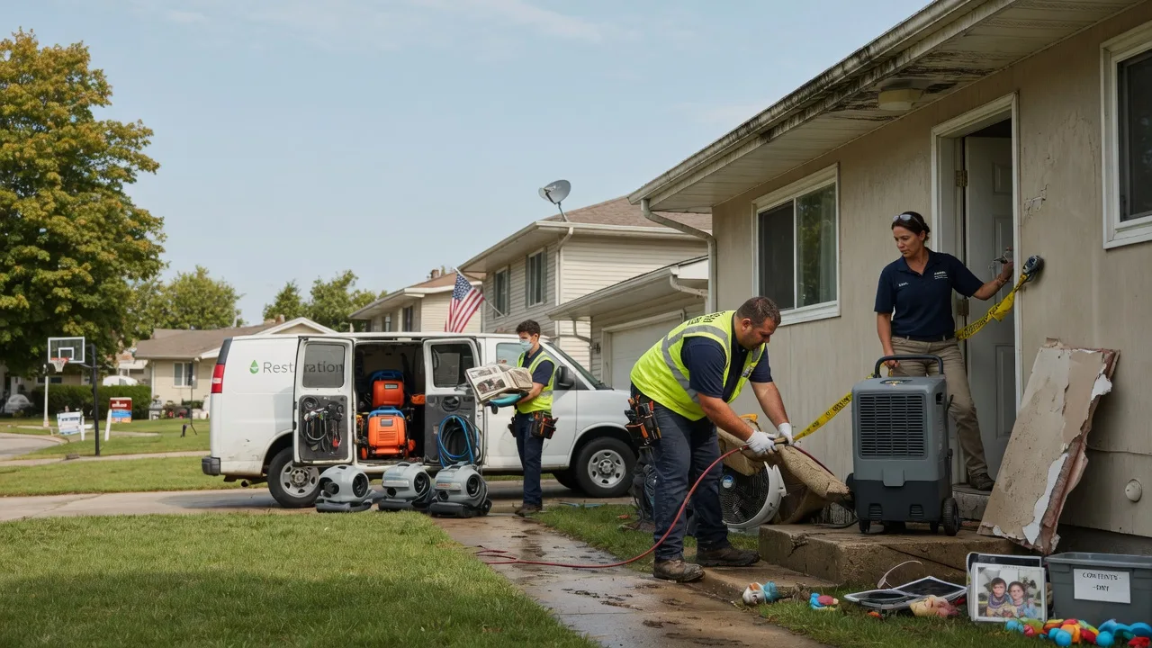 Water Damage Restoration in Stopover, KY near me